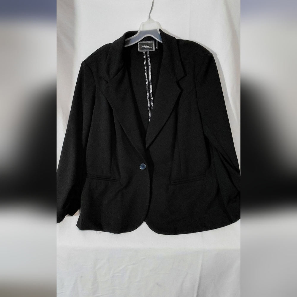 Christian Siriano Elegant Black Blazer - Picture 2 of 7